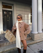 Verena | Casaco Oversize de Lã Feminino Inverno