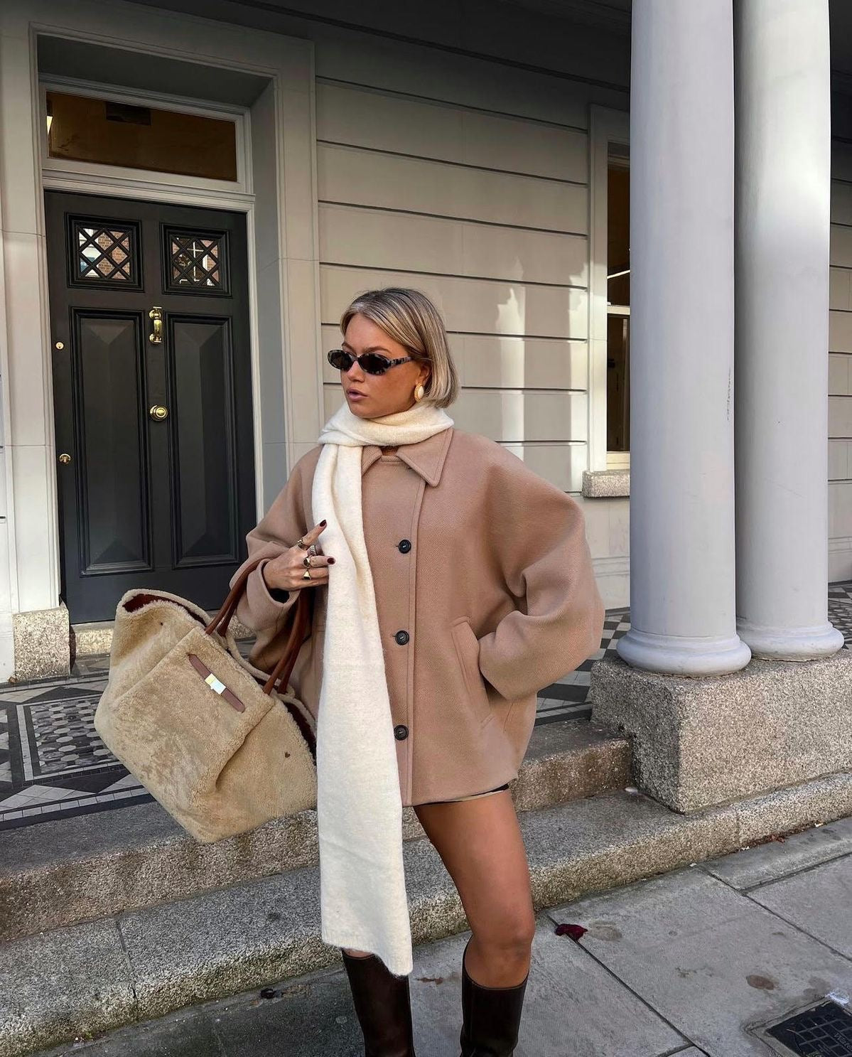 Verena | Casaco Oversize de Lã Feminino Inverno