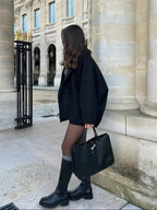 Verena | Casaco Oversize de Lã Feminino Inverno