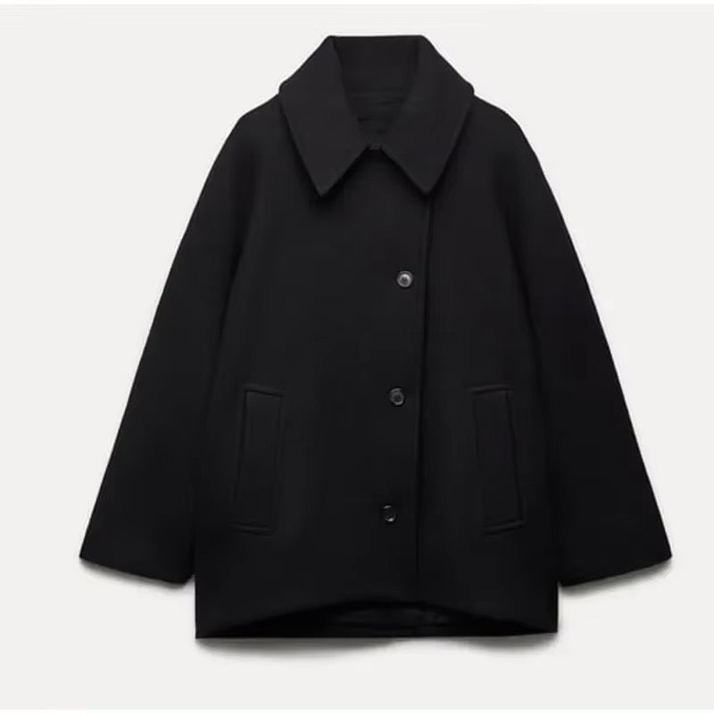 Verena | Casaco Oversize de Lã Feminino Inverno