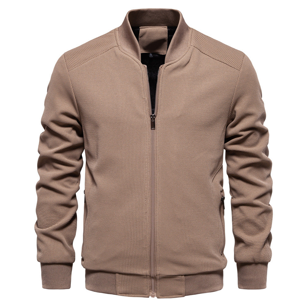 Nina | Homem Bomber Jacket com Fecho de Correr
