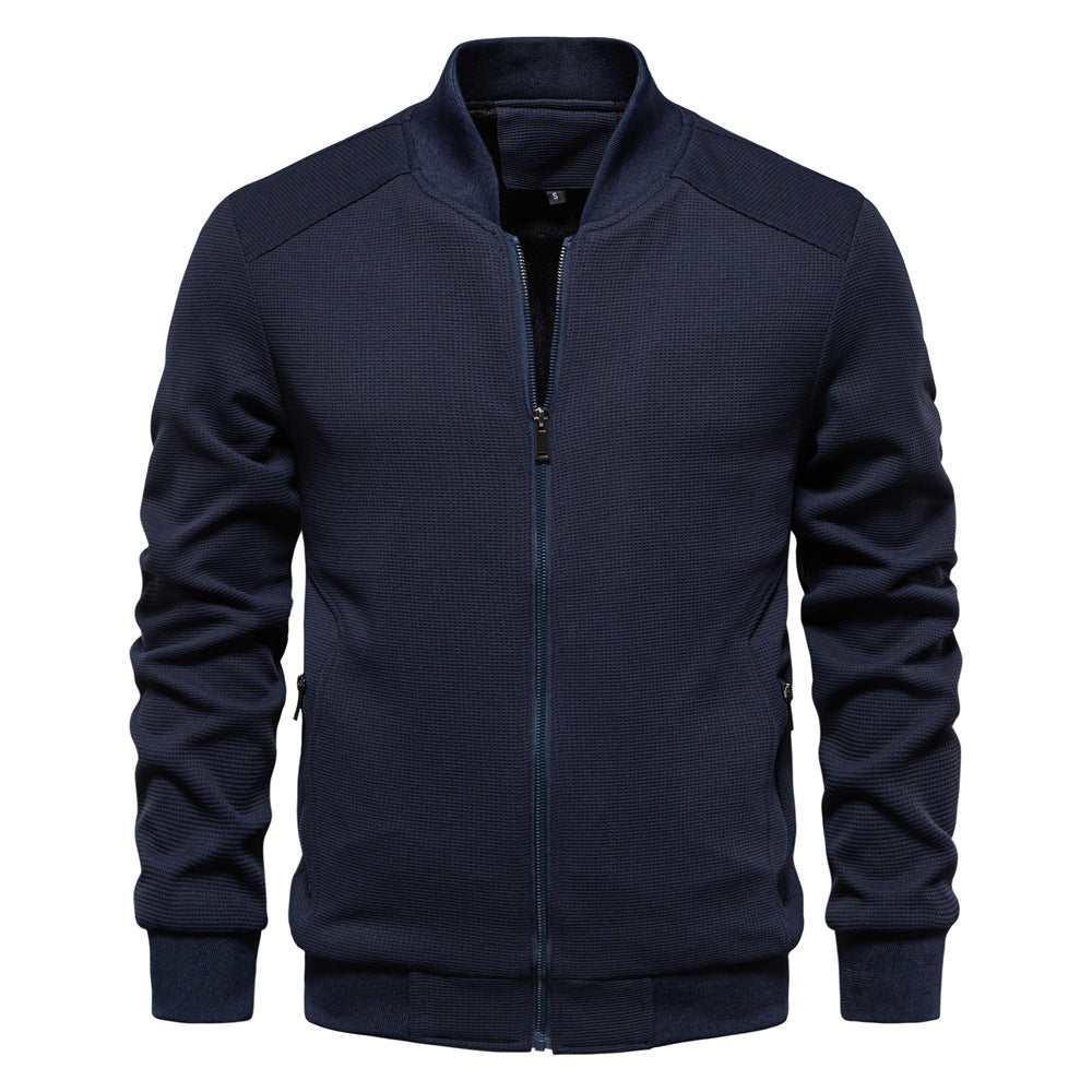 Nina | Homem Bomber Jacket com Fecho de Correr