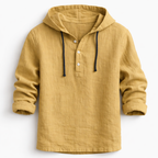 Aria | Camisa Linho com Capuz Relaxed Fit