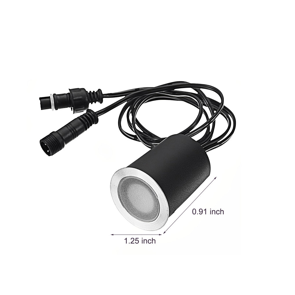 Giselle | Luzes LED para Escadas Exteriores | 16 Peças Embutidas | IP67, Inox