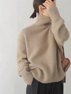 Camisola Gola Alta Feminina Relaxed