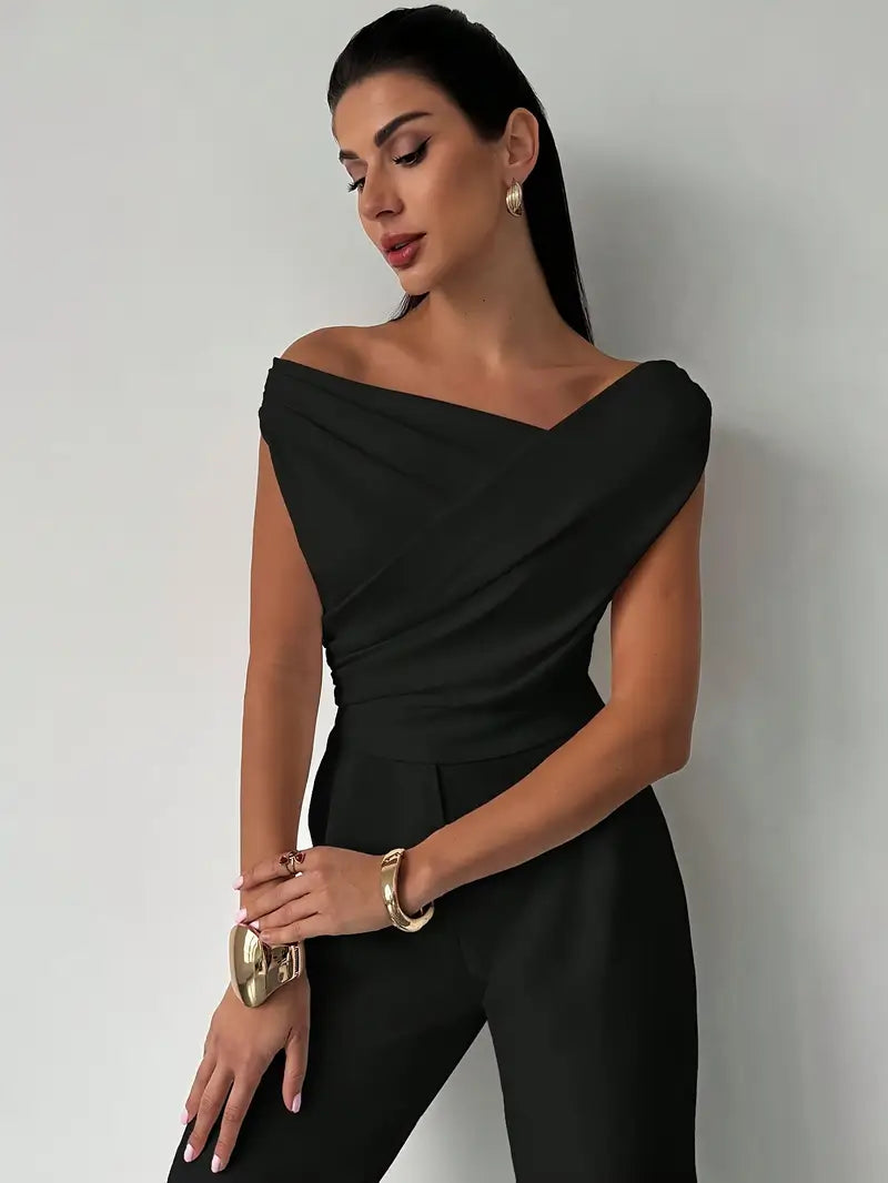 Bexcellent | Blusa Feminina Drapeada nos Ombros