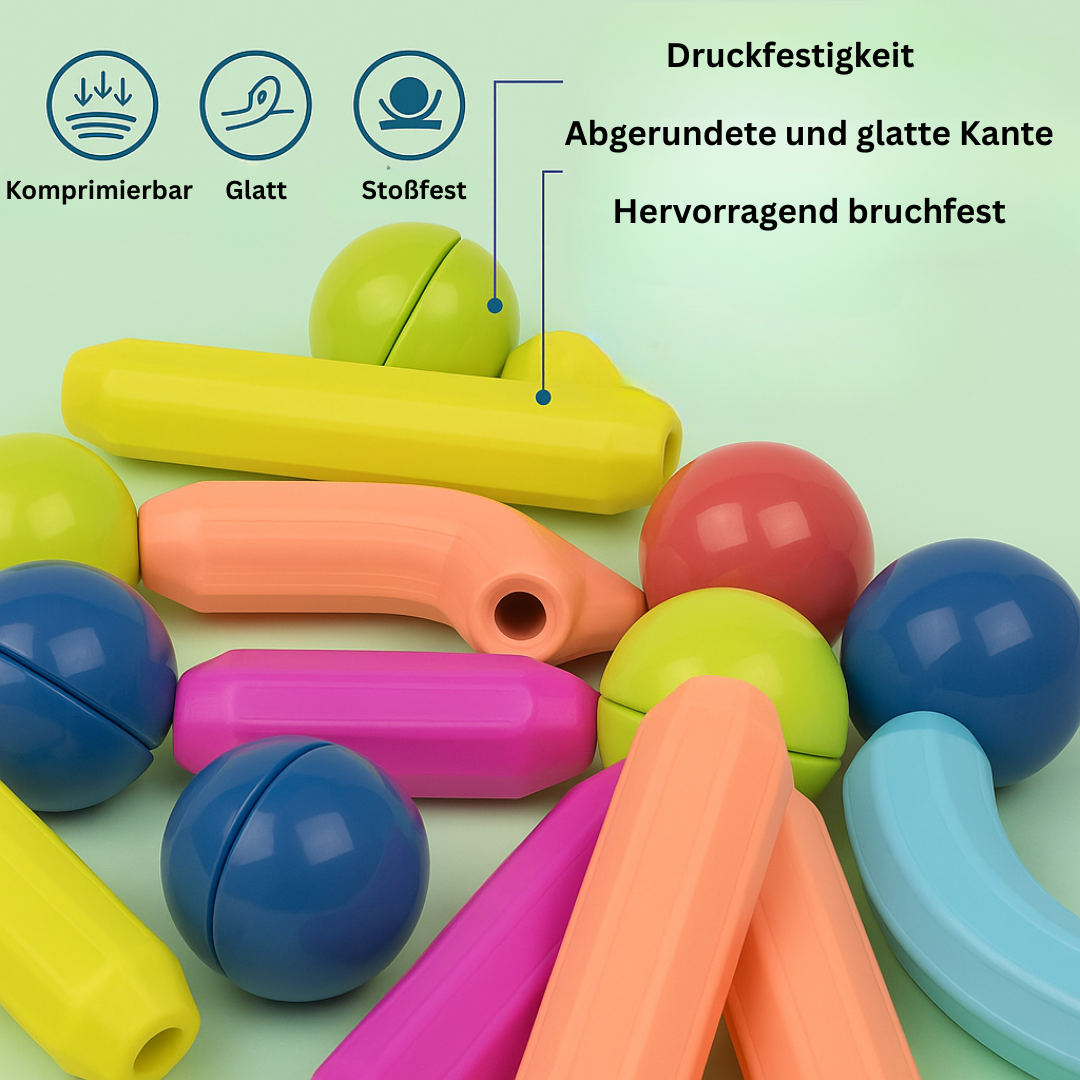 Esma | Brinquedos Magnéticos | Varas Magnéticas Educativas | Criatividade Infantil