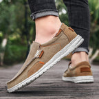 Briar | Mocassins de Lona Acolchoados