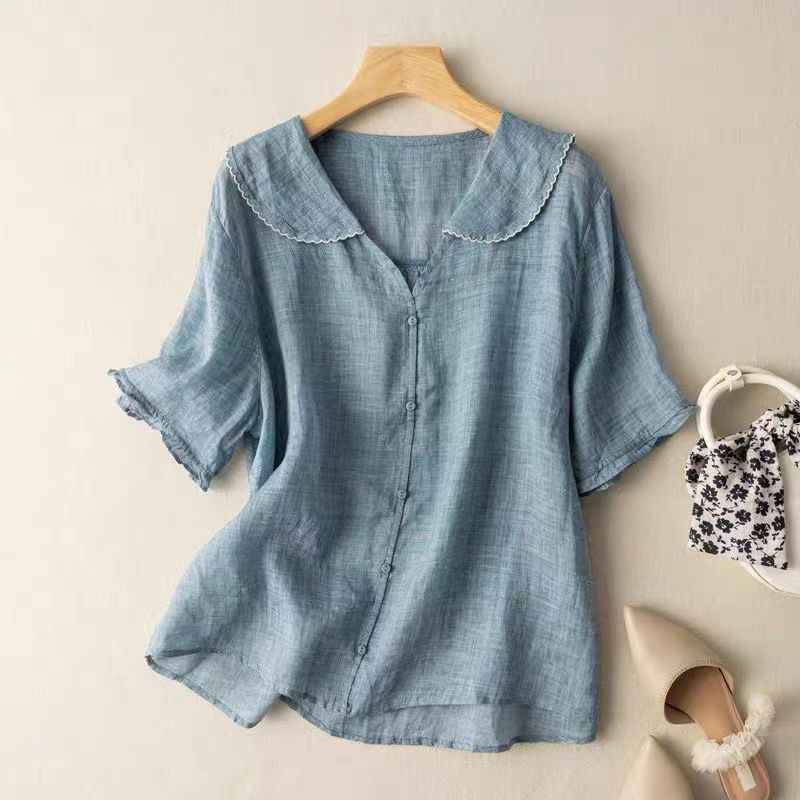 Wren | Blusa Feminina Casual com Botões Relaxed Fit