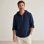 Aria | Camisa Linho com Capuz Relaxed Fit