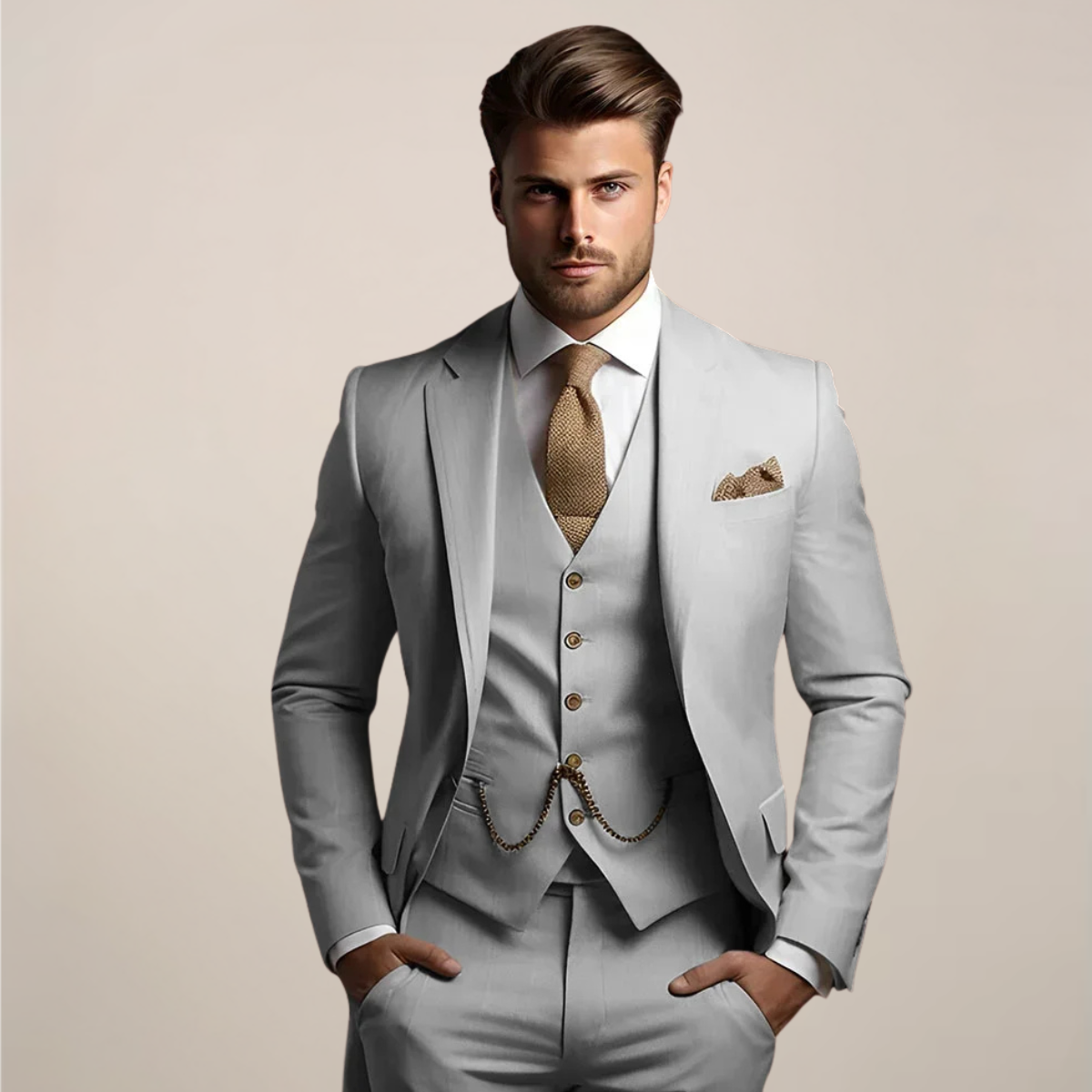 Fleur | Homem Fato 3 Peças Slim Primavera