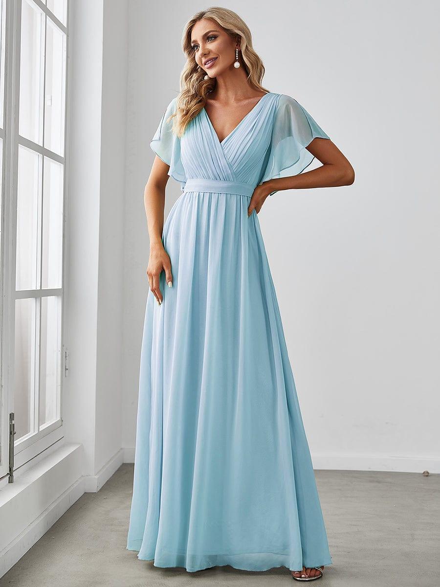 Vestido Maxi em Gaze Linha A para Mulher