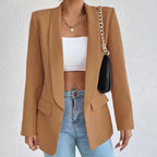 Blazer Feminino Gola Lapela Estruturado