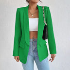 Blazer Feminino Gola Lapela Estruturado