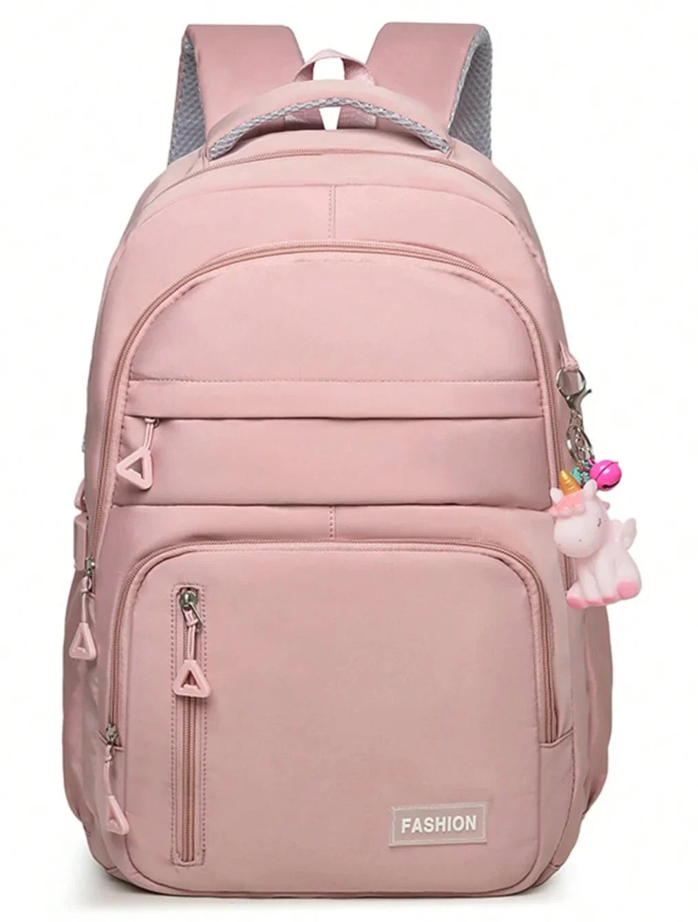 Calla | Mochila Escolar Meninas Impermeável Rosa com Compartimento Laptop