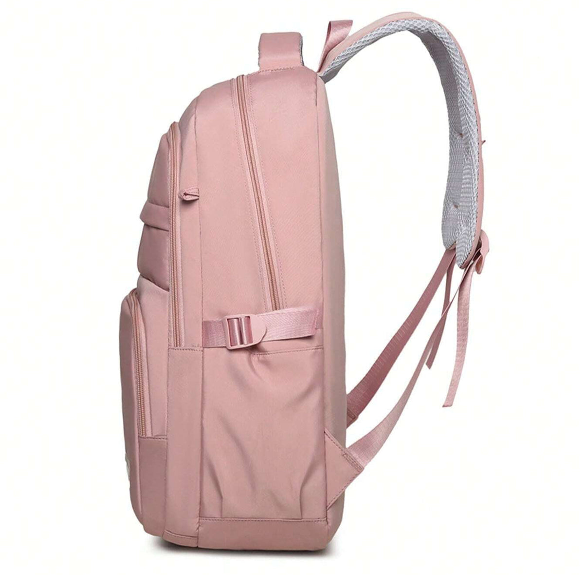 Calla | Mochila Escolar Meninas Impermeável Rosa com Compartimento Laptop