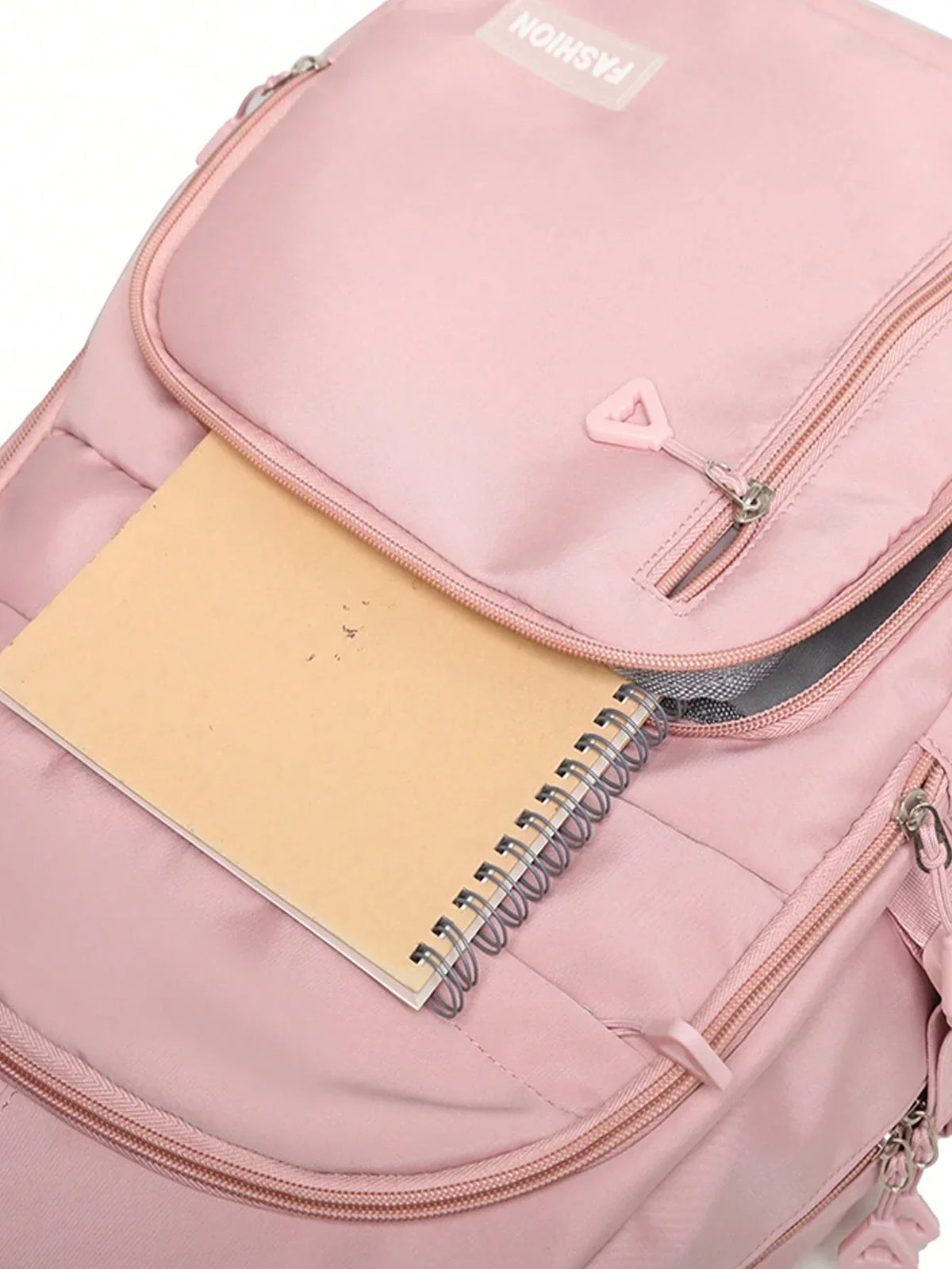 Calla | Mochila Escolar Meninas Impermeável Rosa com Compartimento Laptop