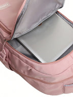 Calla | Mochila Escolar Meninas Impermeável Rosa com Compartimento Laptop