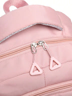 Calla | Mochila Escolar Meninas Impermeável Rosa com Compartimento Laptop