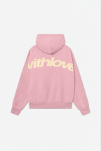 Mulher Hoodie Mix de Algodão Com Amor