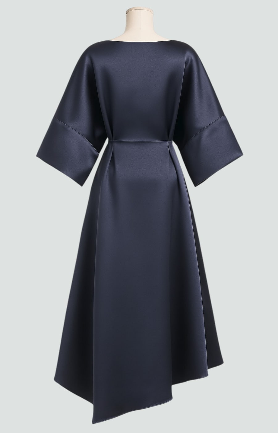 Dione | Vestido Longo Mulher Decote Canoa Maxi