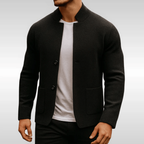 Marlow | Homem Cardigan Tricot Texturado Minimalista Slim