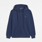 Thea | Homem Sweatshirt Casual Capuz Fecho Éclair