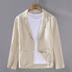 Inez | Blazer Masculino Linho Sem Forro Casual