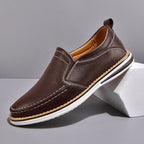 Mocassins de Couro para Homem | Preto, Marrom, Azul | Confortável