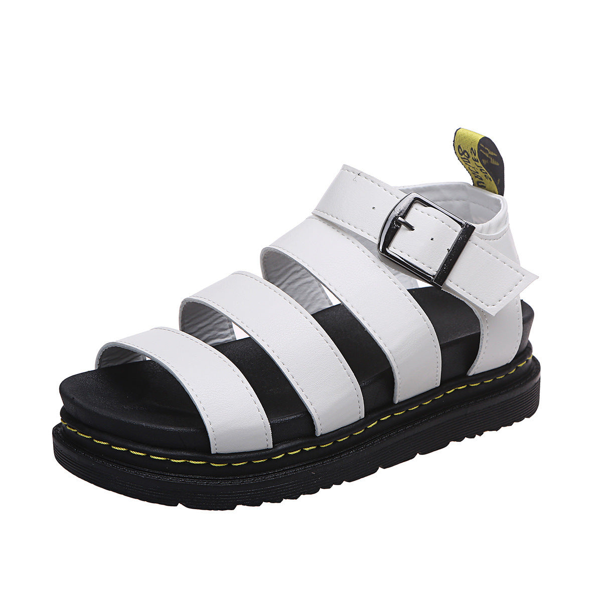 Sandálias sola grossa casual femininas em várias cores