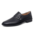 Mocassim Masculino de Couro | Com Fivela, Elegante
