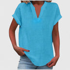 Posy | Blusa Feminina Manga Curta Decote V