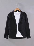 Inez | Blazer Masculino Linho Sem Forro Casual