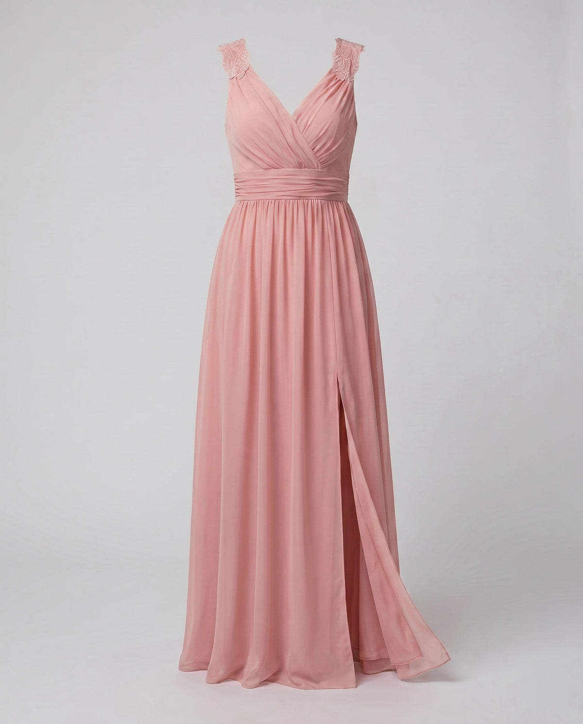 Luna | Vestido de Noite Feminino Decote V Longo