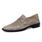 Mocassim Masculino de Couro | Com Fivela, Elegante