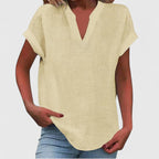 Posy | Blusa Feminina Manga Curta Decote V