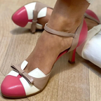 Sabine | Sapatos de Salto Alto Ortopédico Feminino