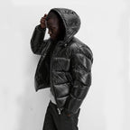 Ottavia | Homem Puffer Jacket com Capuz