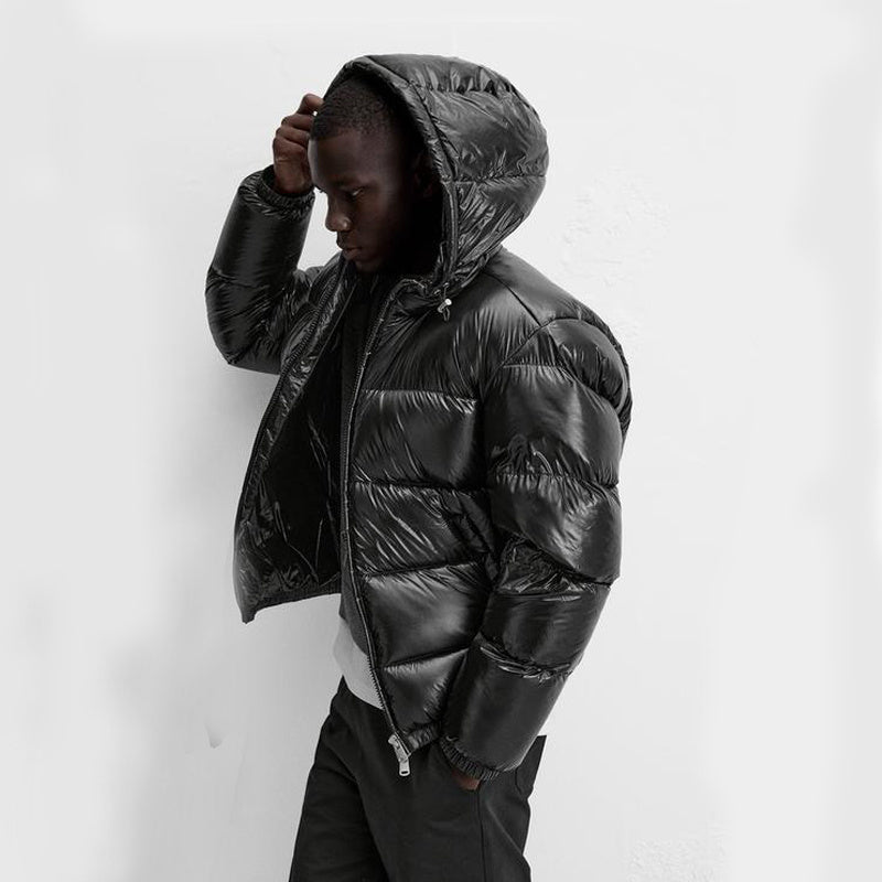 Ottavia | Homem Puffer Jacket com Capuz
