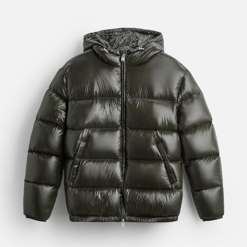 Ottavia | Homem Puffer Jacket com Capuz