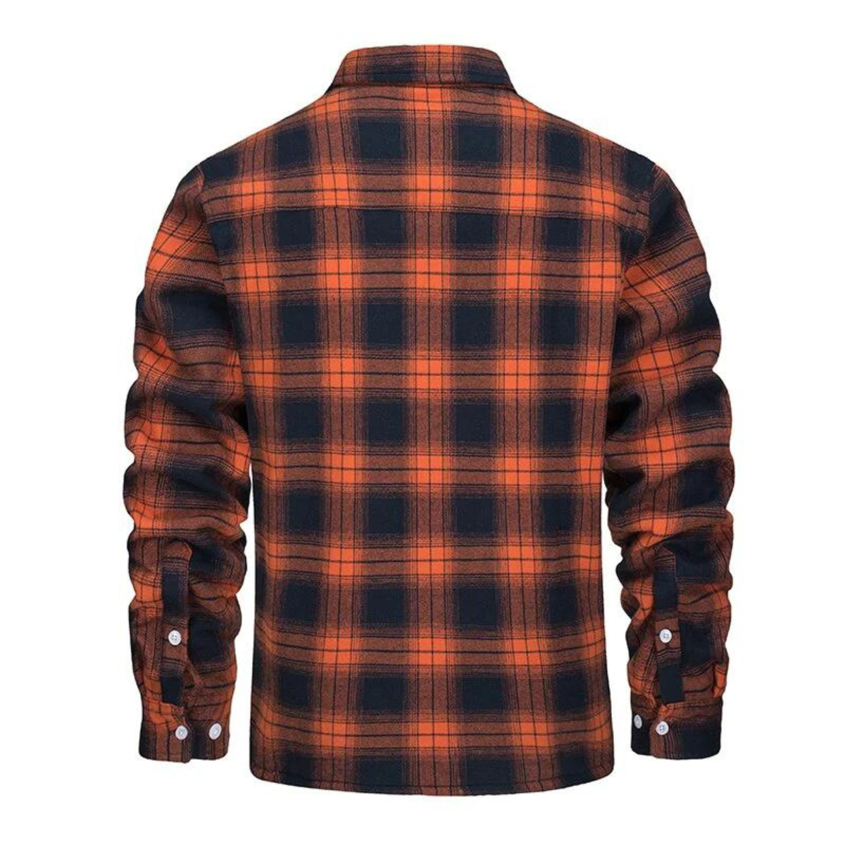 Valentina | Camisa Jaqueta Masculina Xadrez com Forro Sherpa