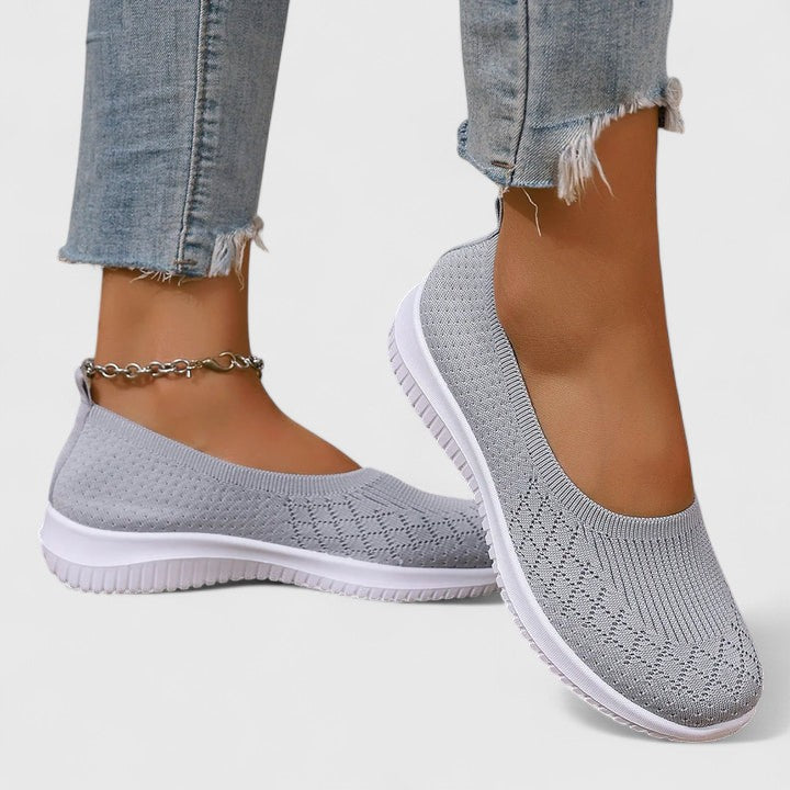 Lena | Sapatilhas Ortopédicas Slip-On Femininas