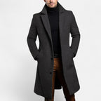 Rhea | Casaco Puffer Masculino Acolchoado com Capuz Longline