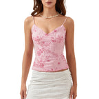 Regata Crop Top Feminina | Lantejoulas Y2K, Halter, Strass