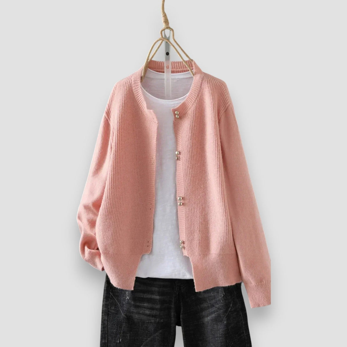 Luna | Cardigan Feminino com Botões