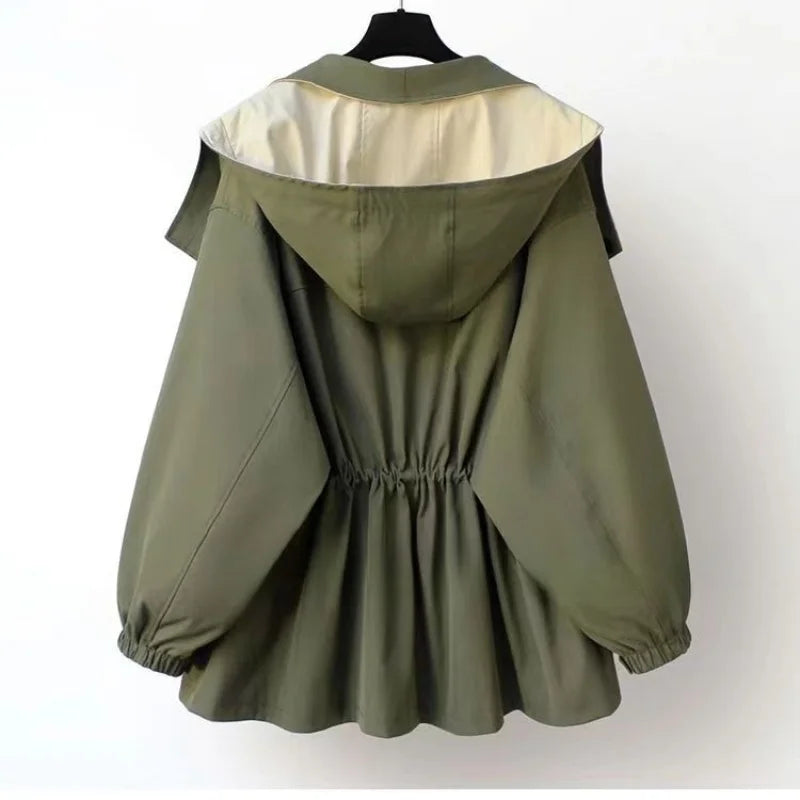 Aria | Mulher Blusão com Capuz Patchwork