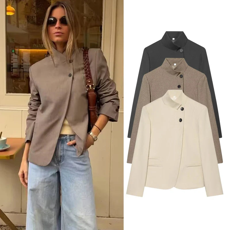 Blazer Feminino | Primavera e Outono | Viagem e Uso Diário