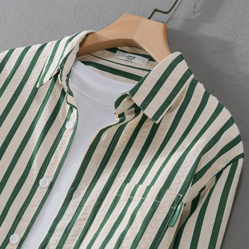 Talia | Homem Top Riscas Relaxed Fit