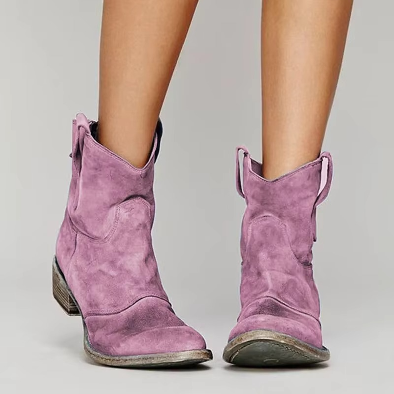 Botas Country Mulher | Bico Fino, Salto Baixo