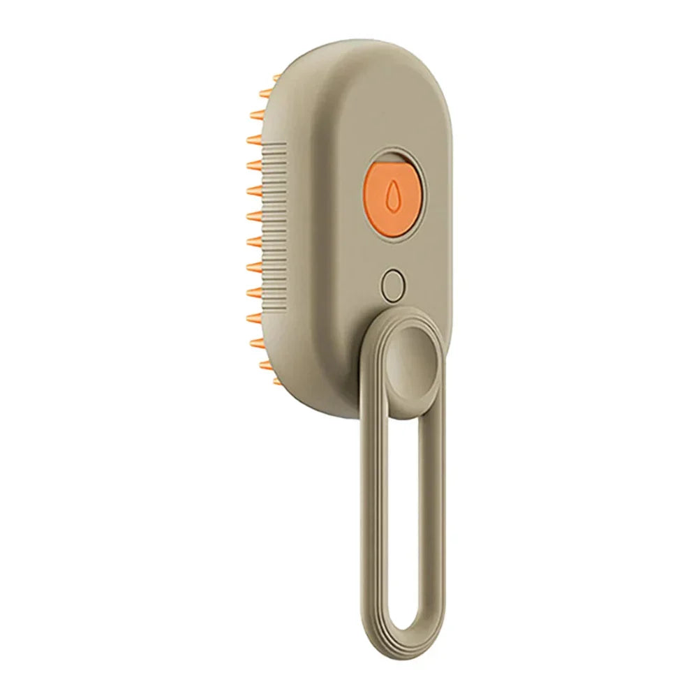 Sage | Escova Elétrica a Vapor 3 em 1 para Animais | Cuidado, Massagem e Remoção de Pelo